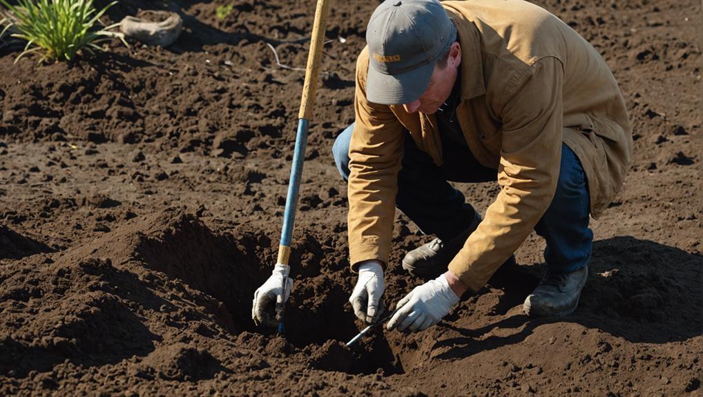 analyzing soil composition crucial